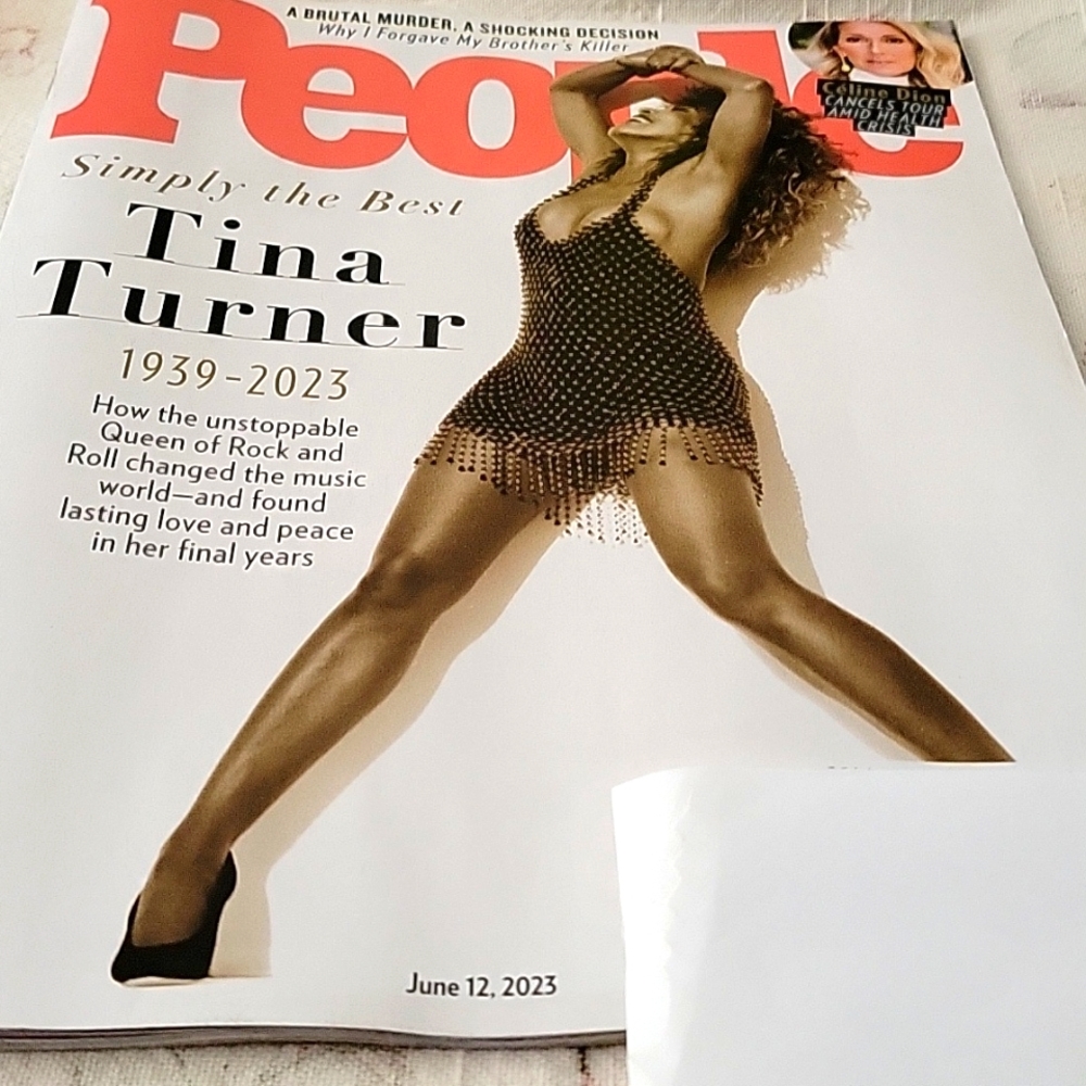 New  People magazine tina turner